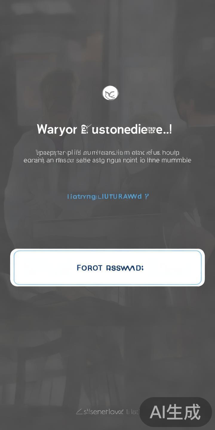 遇到问题时的解决方案
若忘记密码，可点击“忘记密